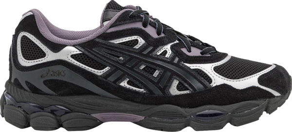 Asics Gel NYC "Black Graphite Grey Purple"
