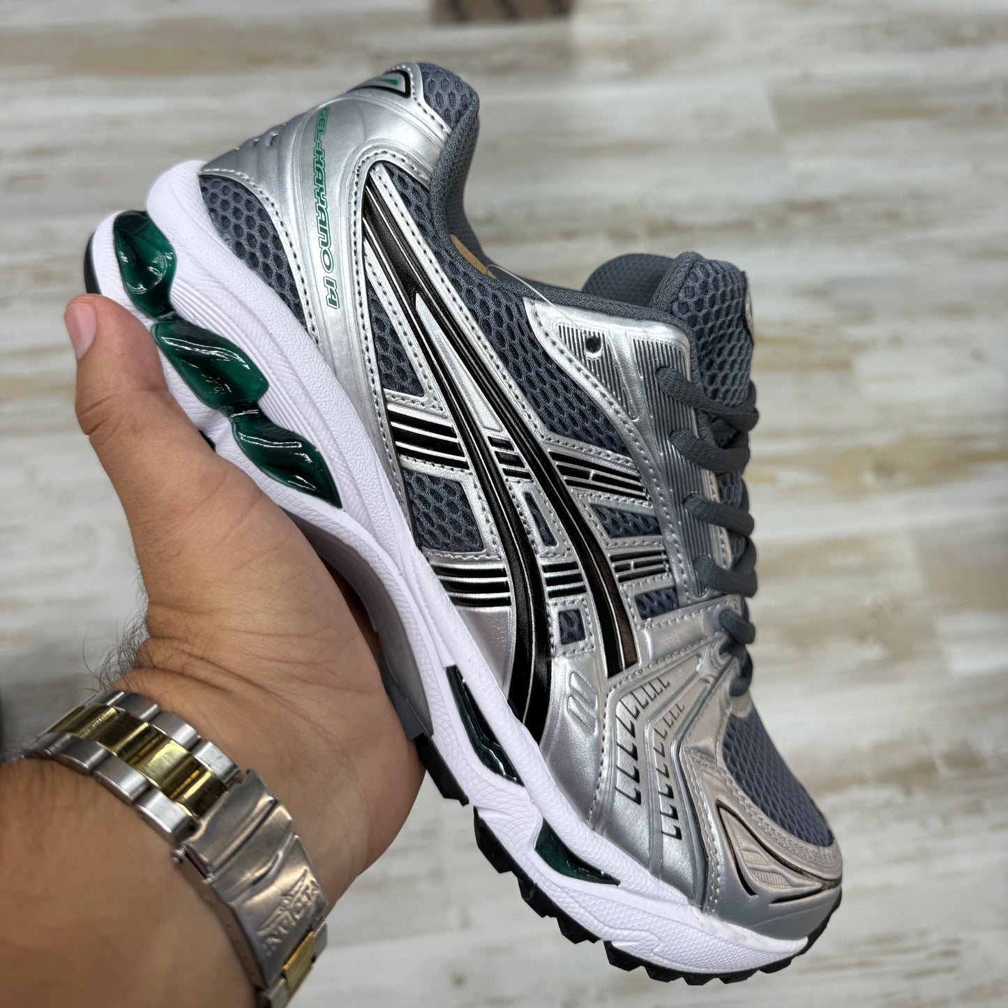 Kayano 14 “Grey-Green”