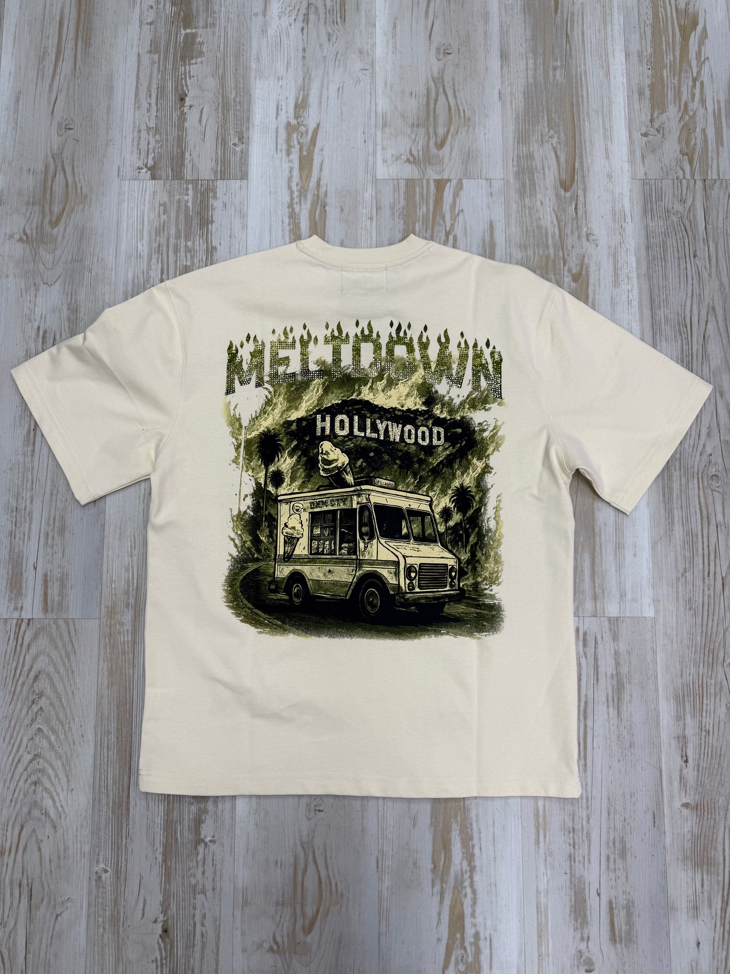 MELTDOWN Beige Green