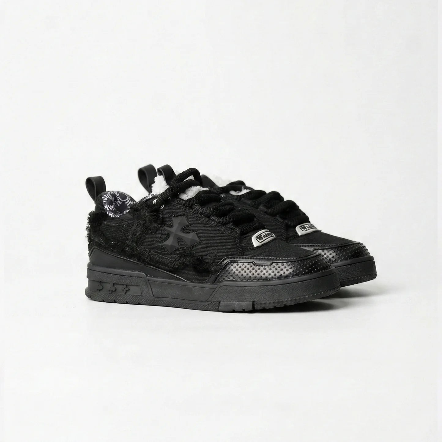 K FLIP CROSS SNEAKERS (DARK DISTRESS)