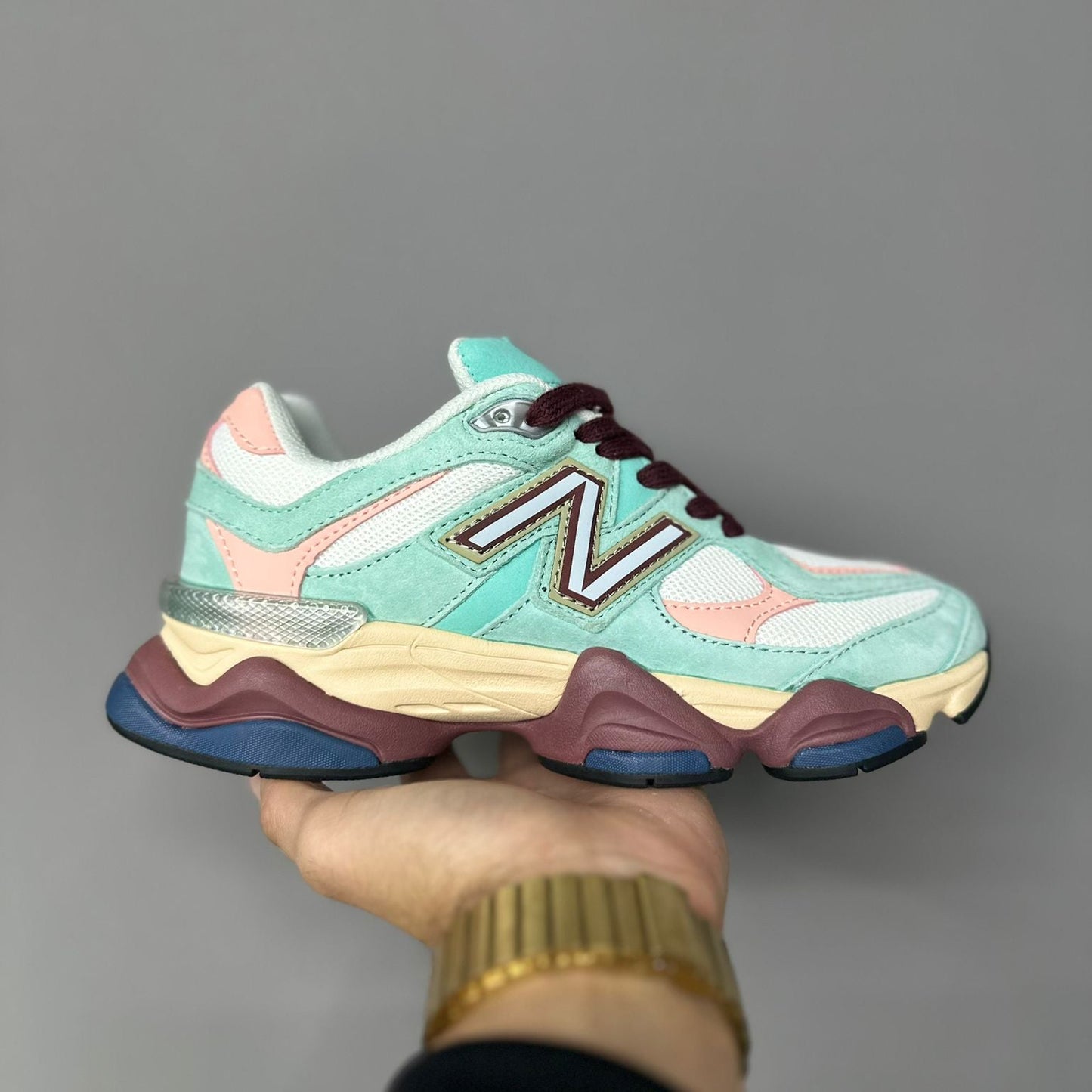 NB 9060 "TURQUOISE BURGUNDY"