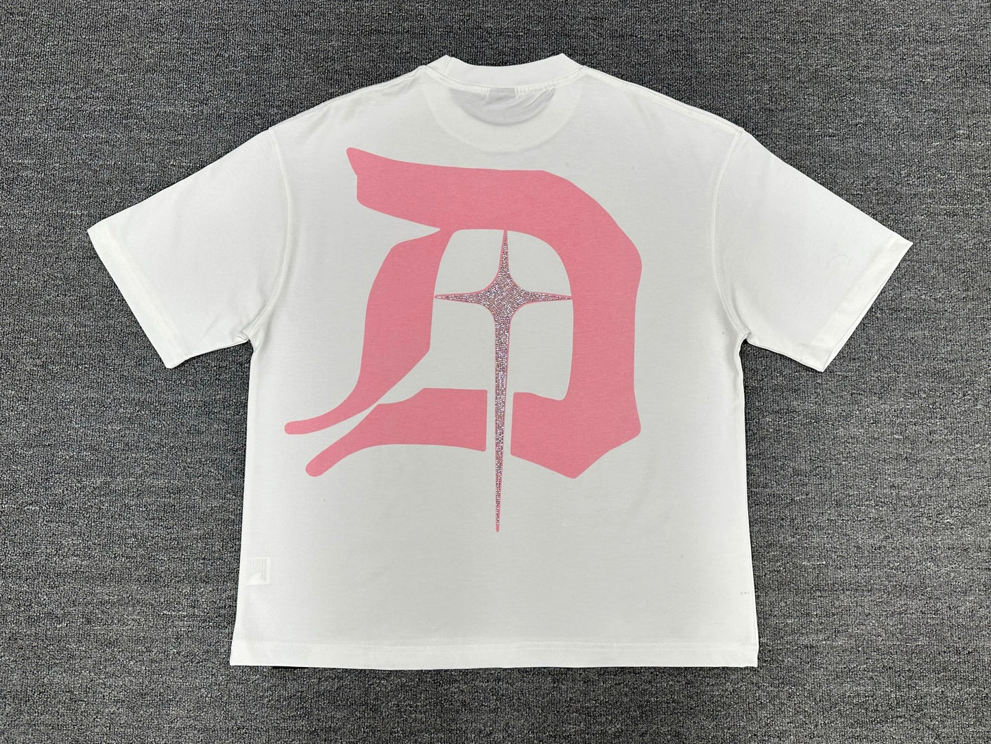 Digital T-Shirt 'White/Pink'