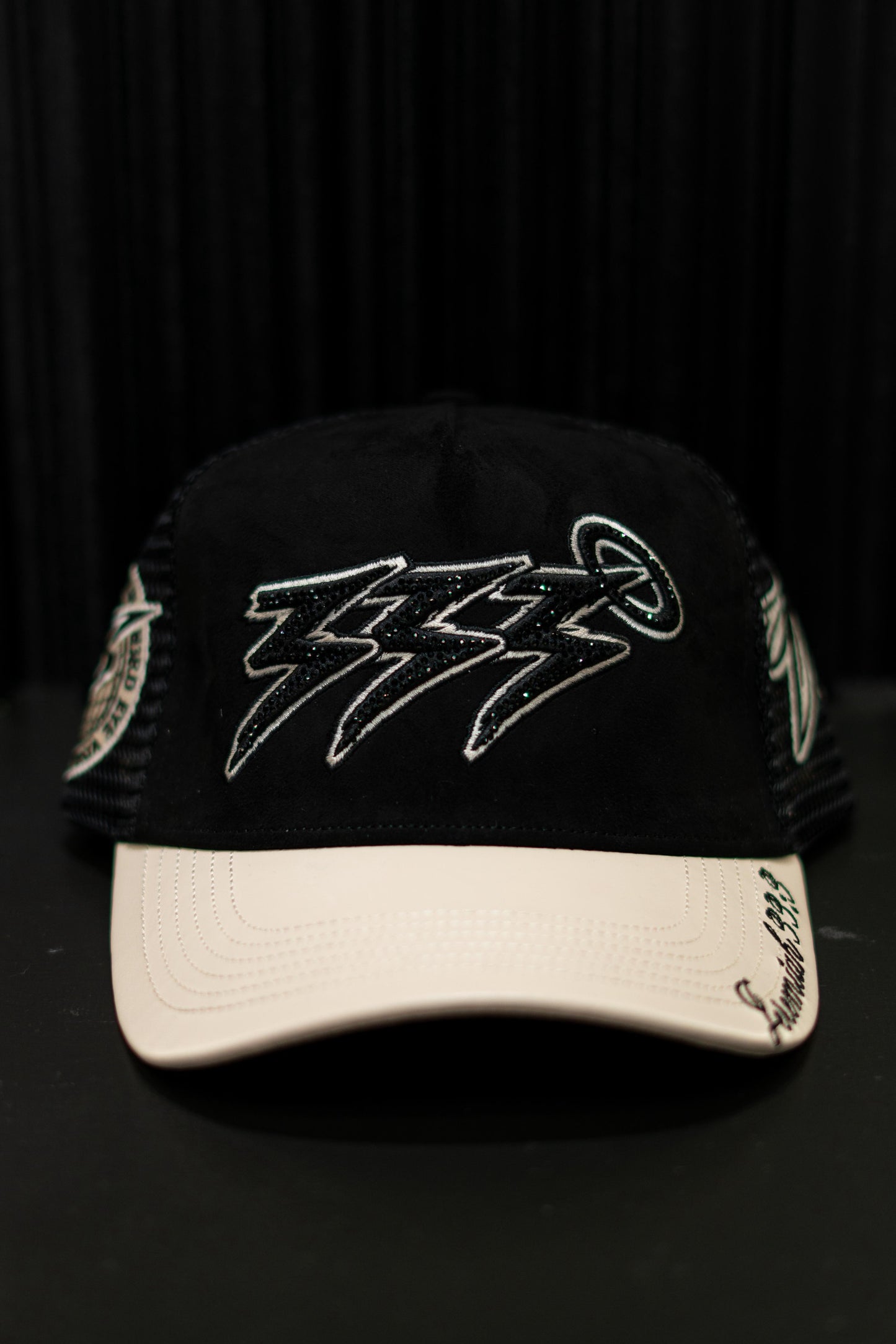 333 BLACK CREAM CAP