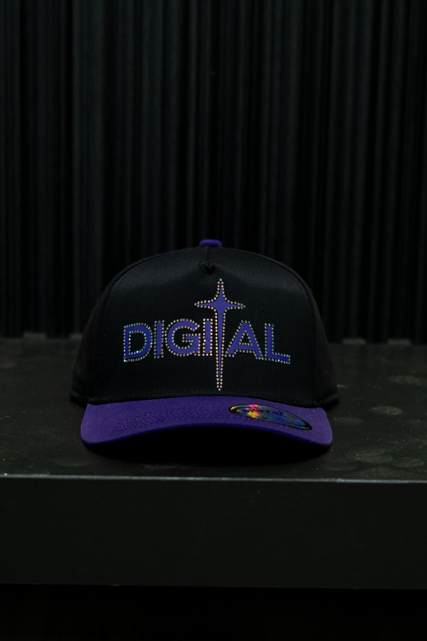 Digital Cap PURPLE BLACK