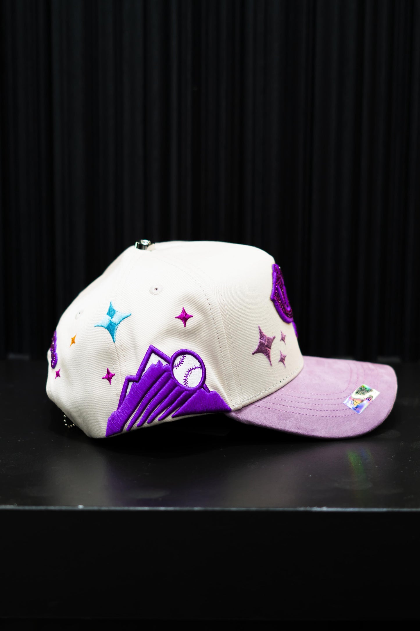 CAP FANS COLORADO PURPLE CREAM