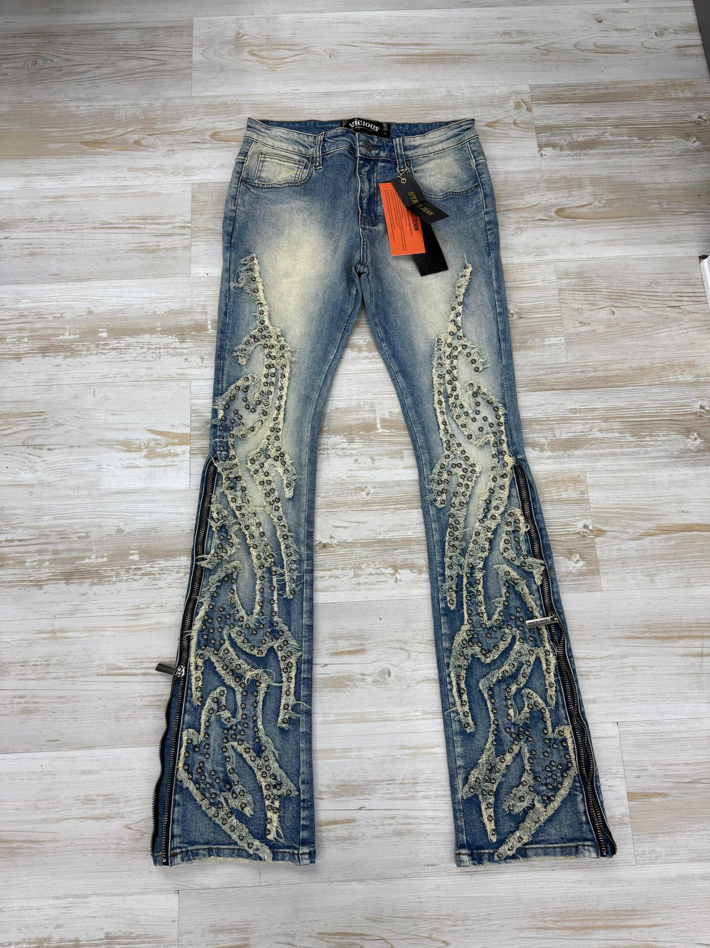 Vicious Denim Blue Flare