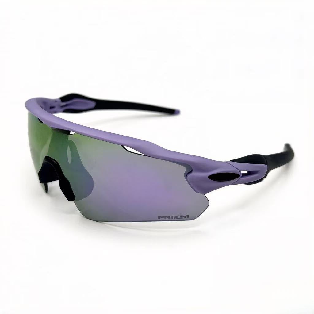 PRIZM Oakley violeta/ negro (lente verde con violeta)