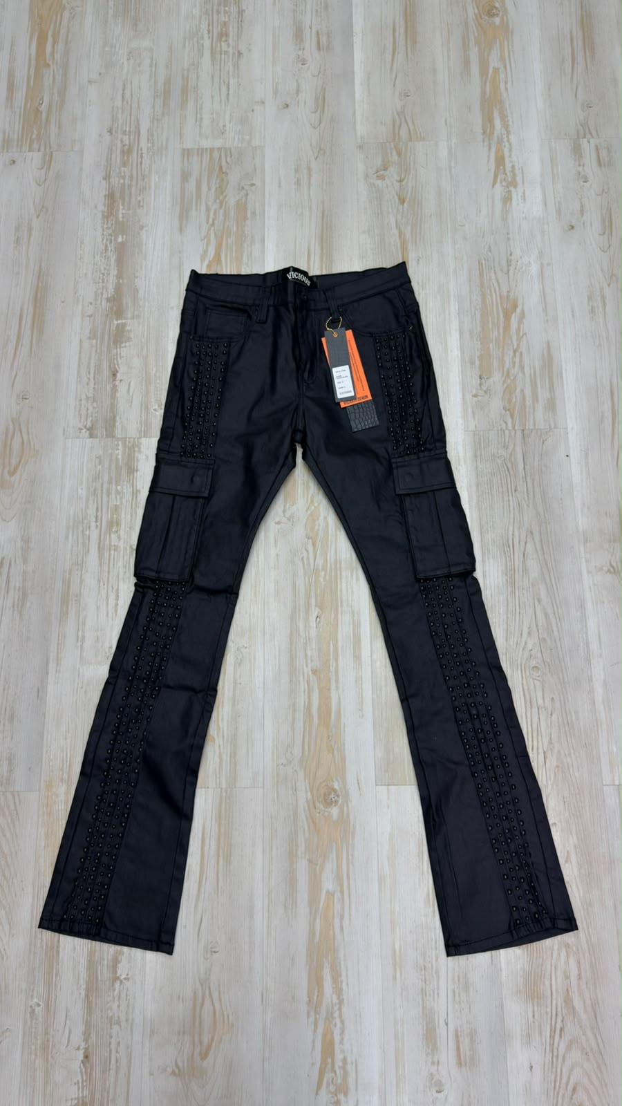 Vicious Denim Coated Black