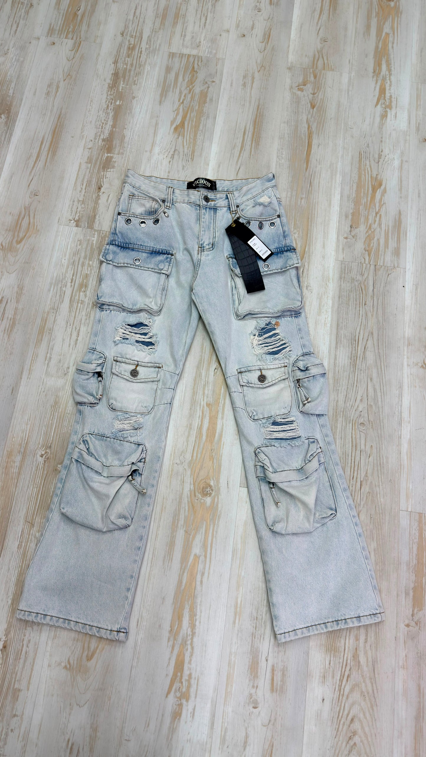 Vicious Denim Baggy LT Blue