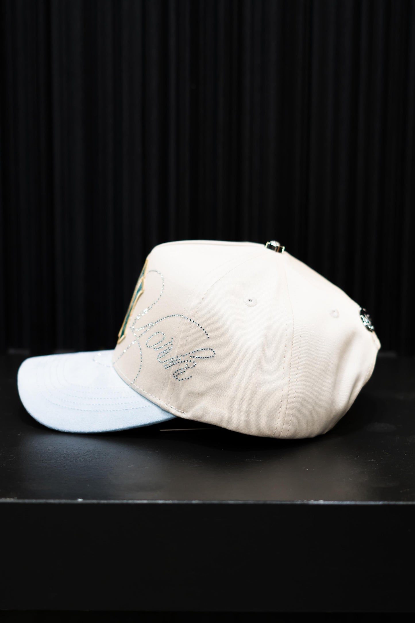 CAP FANS NY BABY BLUE CREAM