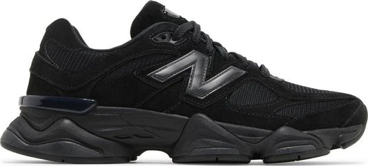 New Balance 9060  'Triple Black Suede Patent'