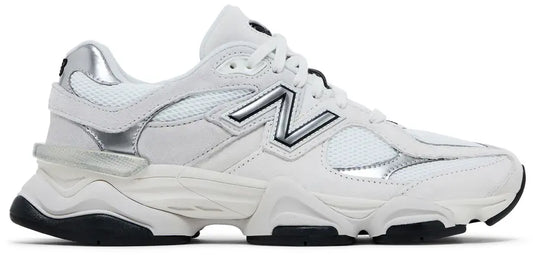 New Balance 9060 'White Black Metallic Silver'