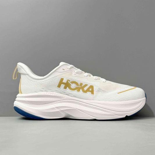 Hoka Skyflow white