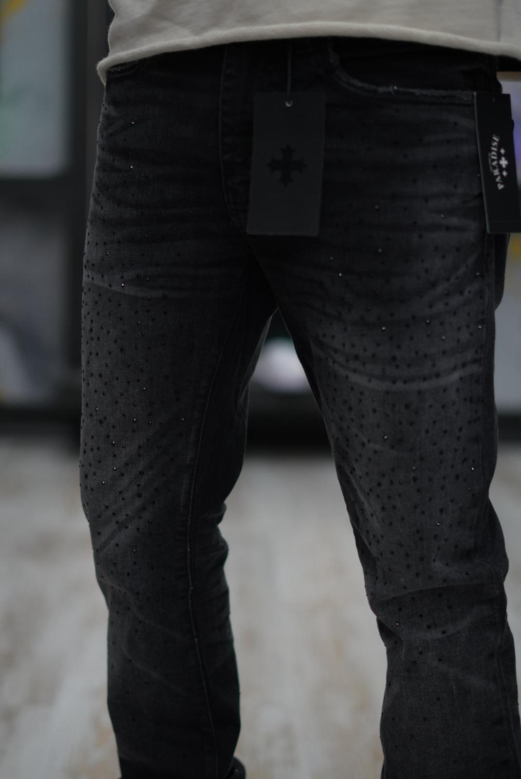 Mahon Stacked Rhinstone 'Flare Black Shadow'