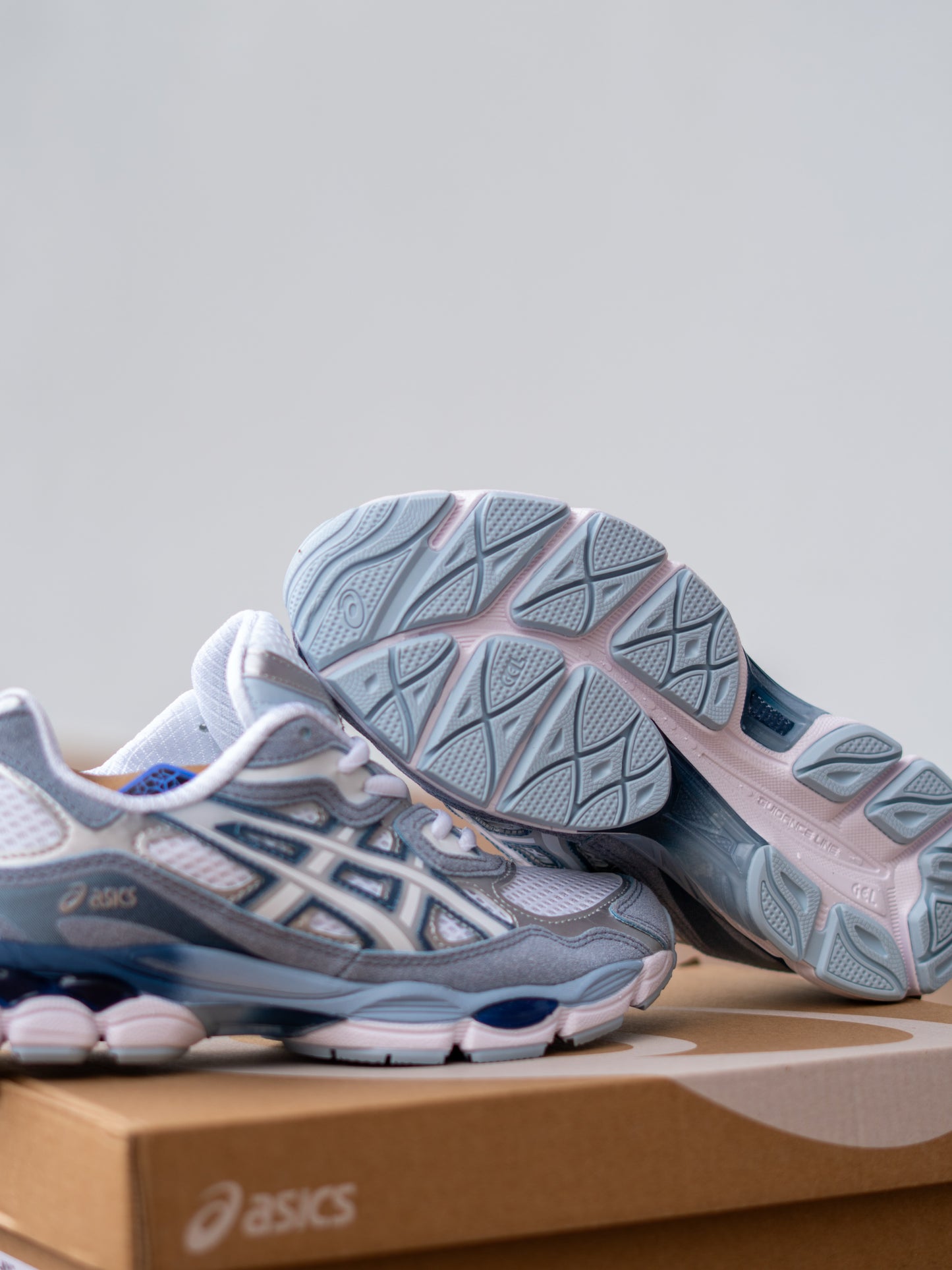 Asics Gel NYC Cream Artic Sky Blue