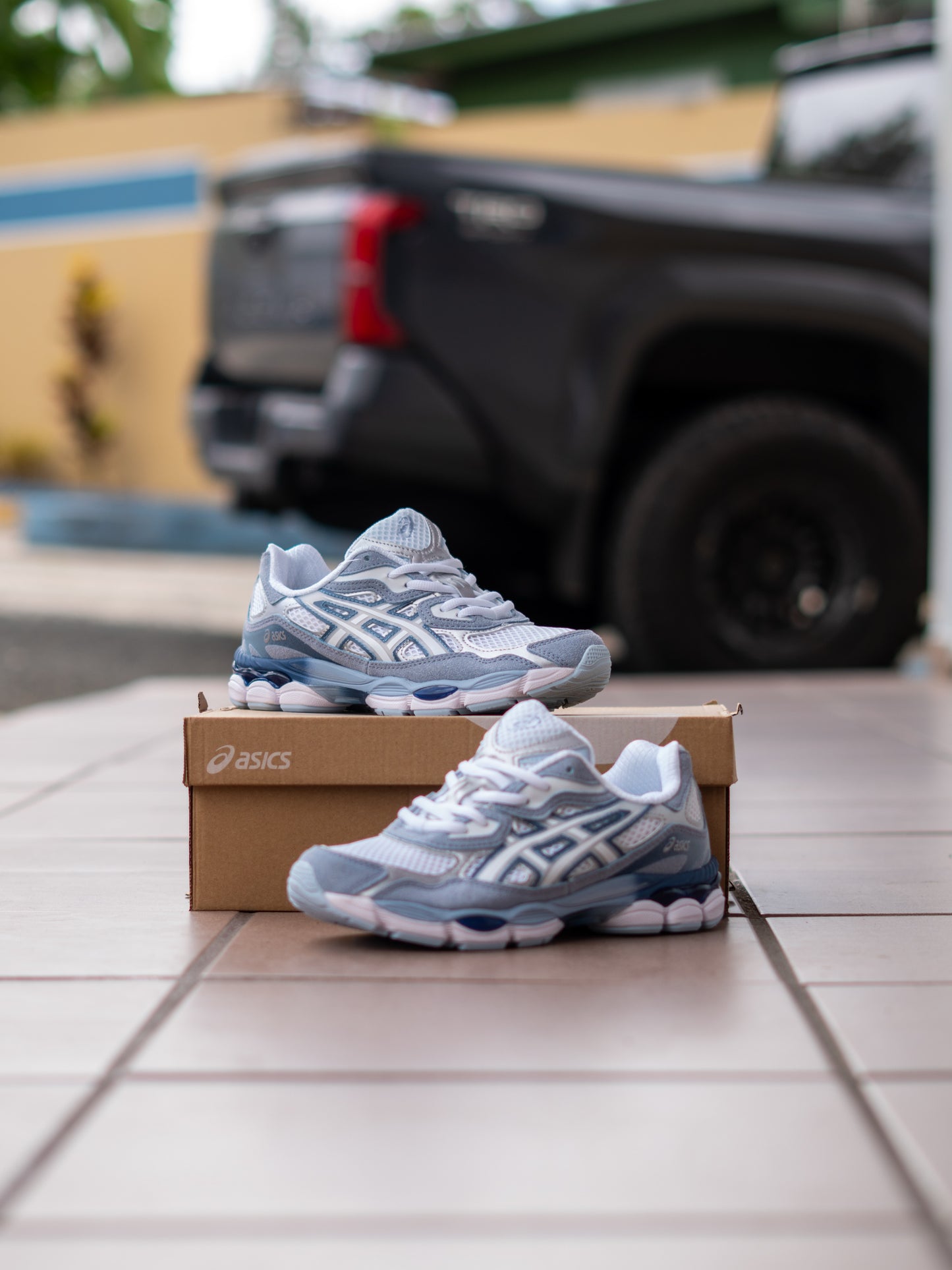 Asics Gel NYC Cream Artic Sky Blue