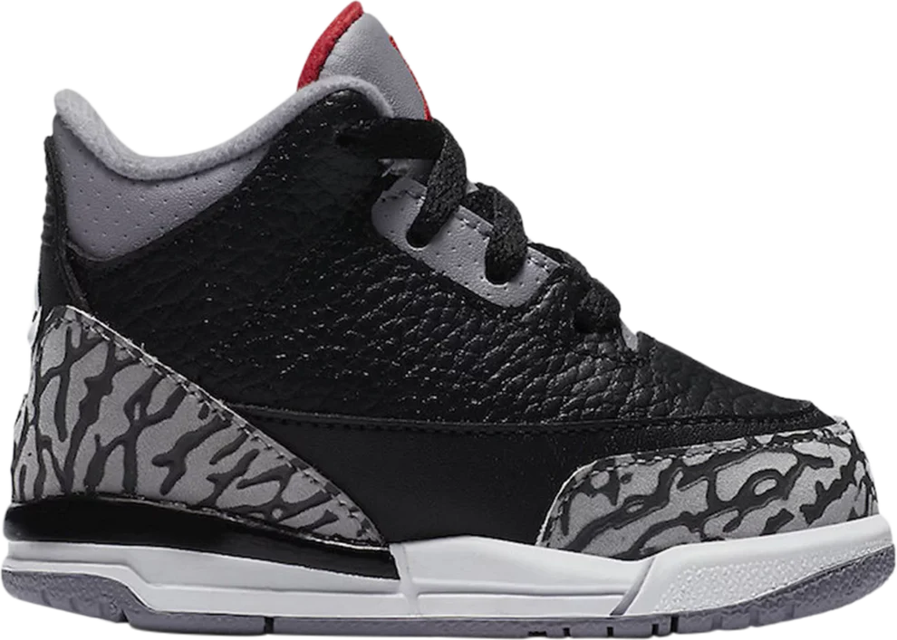 Air Jordan 3 Retro OG TD 'Black Cement'