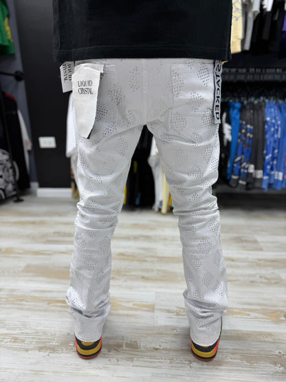 Mahon Stacked 'Denim Flare white'