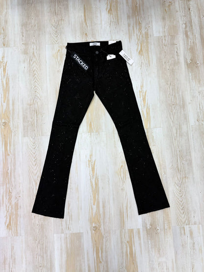 Mahon Stacked 'Denim Flare Black'