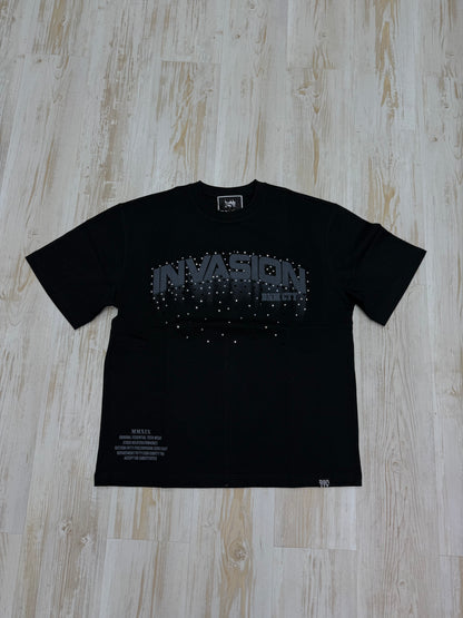 INVASION BLACK W RHINESTONE