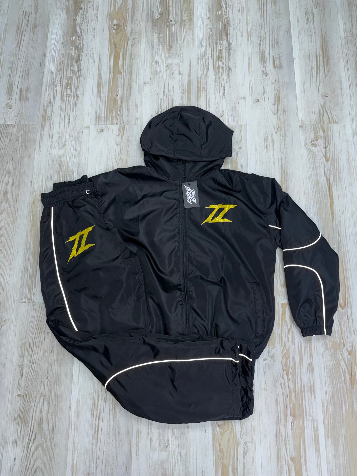 TRUTH LEGACY SET YELLOW W RHINESTONE