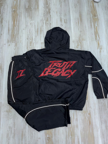 TRUTH LEGACY SET RED W RHINESTONE