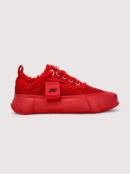 JAVI ELEVATE W Rhinestone RED