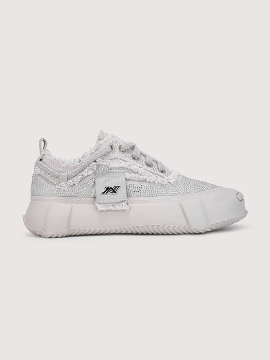 JAVI ELEVATE W Rhinestone WHITE