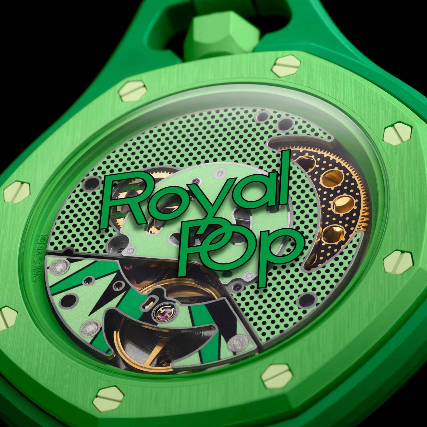 Audemars Piguet x Swatch Royal POP (GREEN EIGHT)