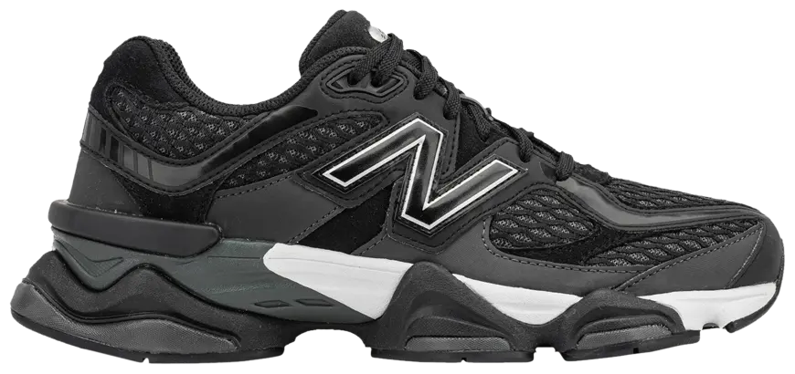 New Balance 9060 'Black Silver' Shoe Palace Exclusive