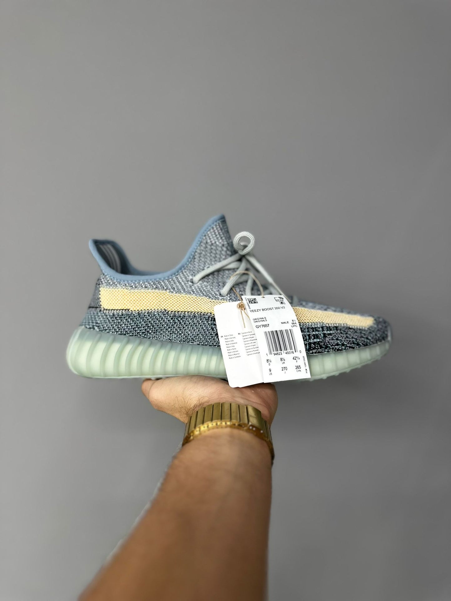 Yeezy 350 "Ash Blue"