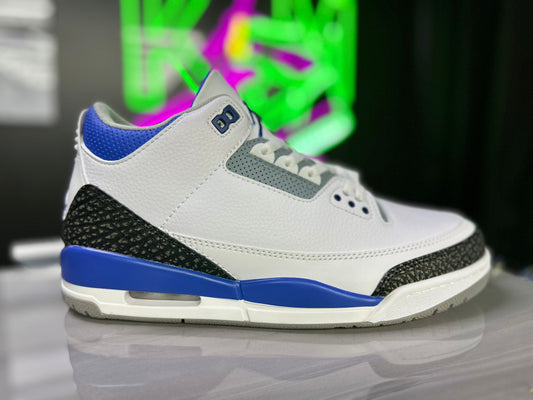 RETRO 3 "RACER BLUE"