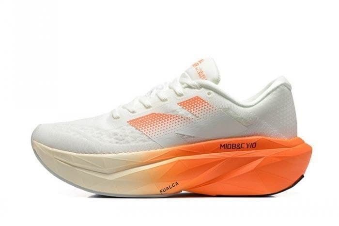 NB Trainer "White/Orange"