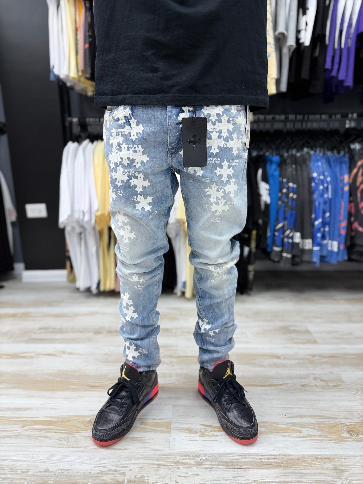 Mahon Stacked 'Denim Slim Taper Blue