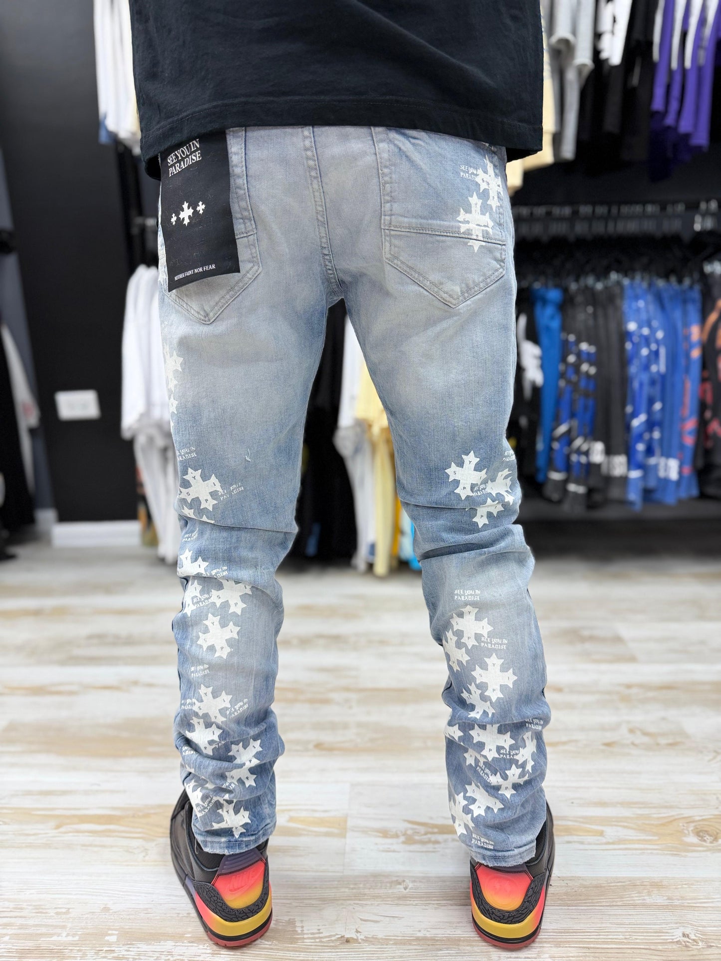 Mahon Stacked 'Denim Slim Taper Blue