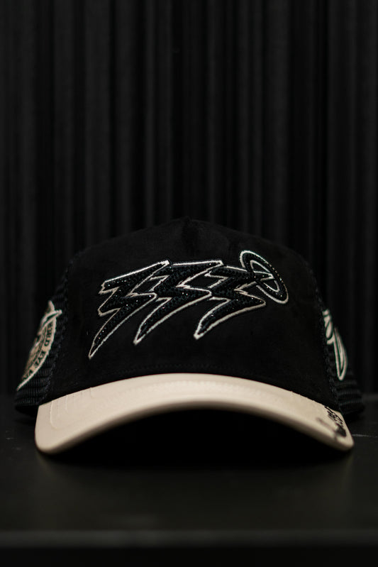 333 BLACK CREAM CAP