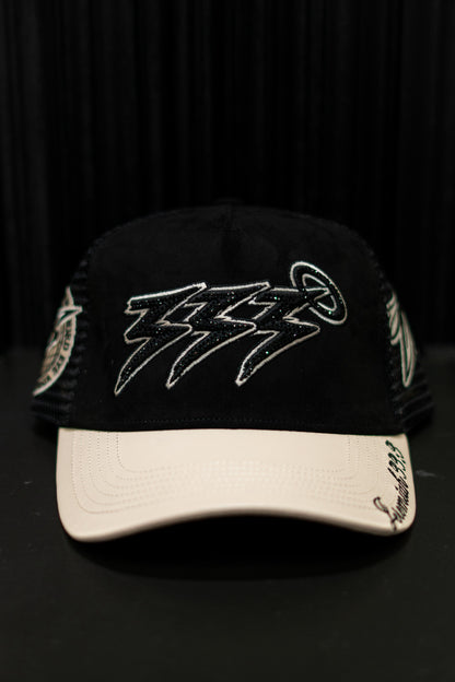 333 BLACK CREAM CAP