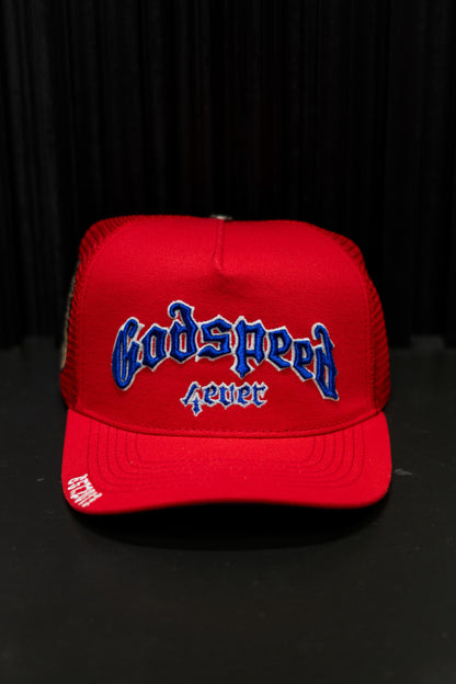 GODSPEED RED BLUE CAP