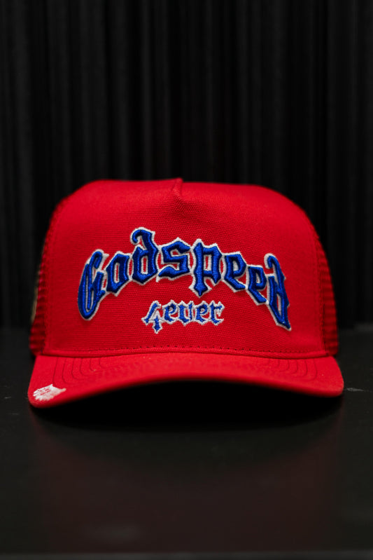 GODSPEED RED BLUE CAP