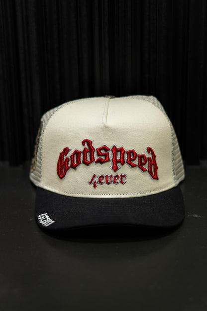 GODSPEED CREAM RED CAP