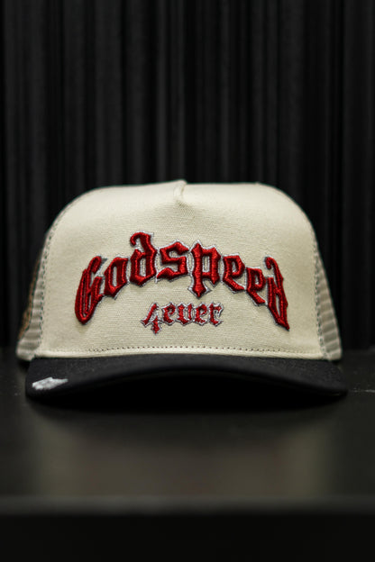 GODSPEED CREAM RED CAP