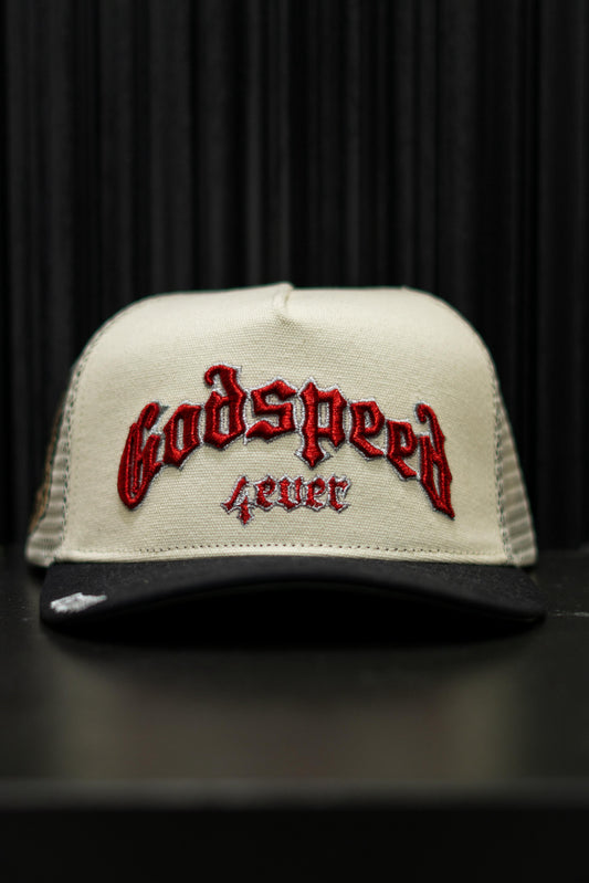 GODSPEED CREAM RED CAP