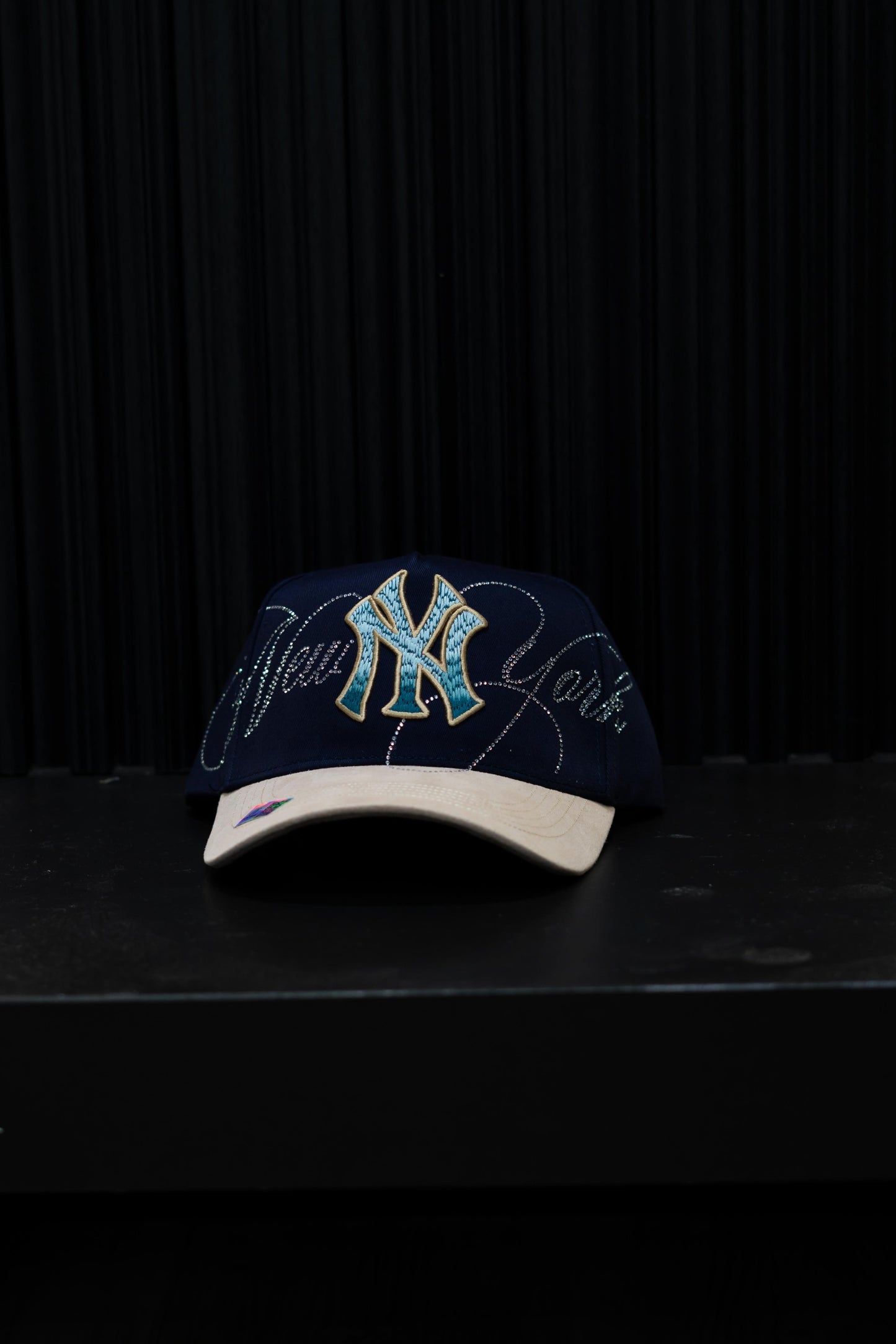 CAP FANS NY BLUE CREAM
