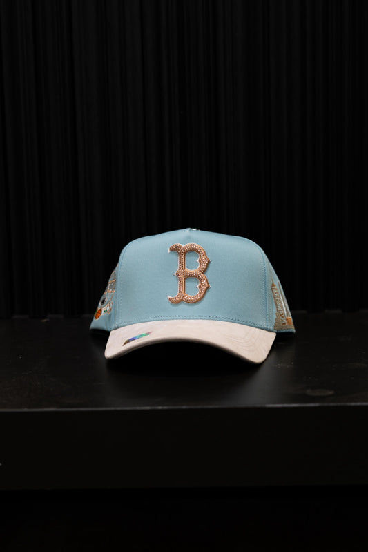 CAP FANS BOSTON BLUE