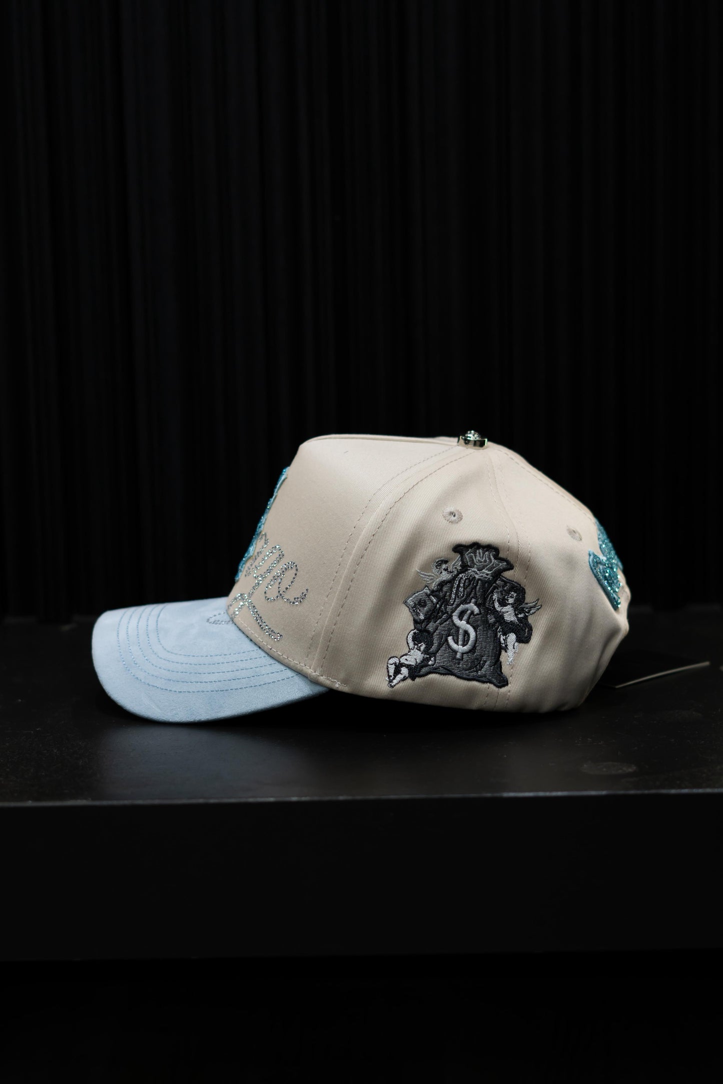 CAP FANS BOSTON BLUE CREAM