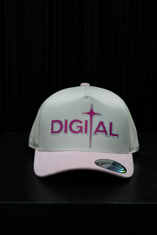 Digital Cap CREAM PINK