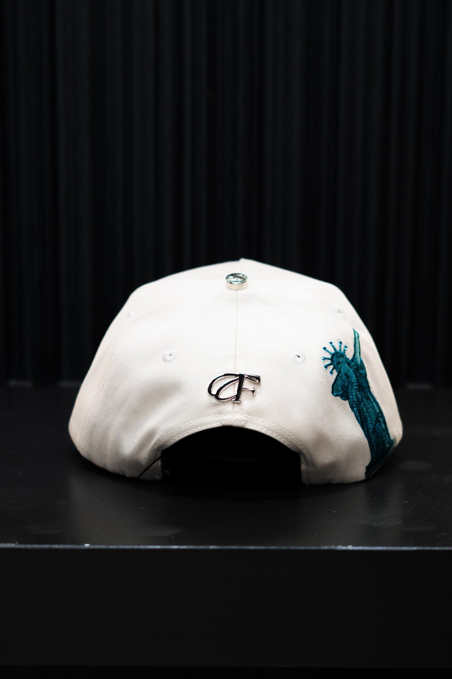 CAP FANS NY BABY BLUE CREAM