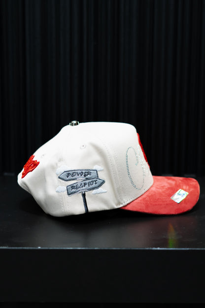 CAP FANS BOSTON RED CREAM