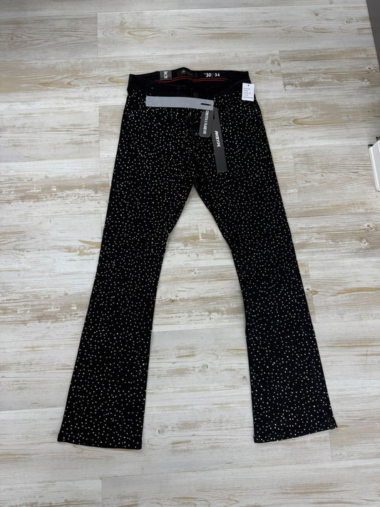 ARKETYPE Black W Rhinestone