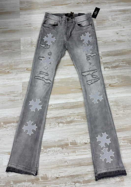 See You In Paradise Super Skinny Stacked Cement Wash